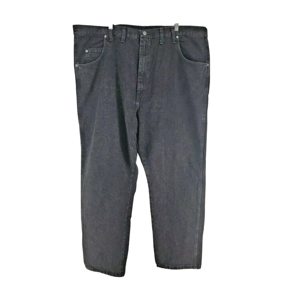 Wrangler Rugged Wear Jeans Men's Size 46/30 Black Straight